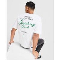 Belier Script Logo T-Shirt - White - Mens