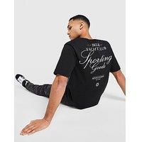 Belier Script Logo T-Shirt - Black - Mens