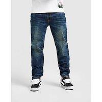 Supply & Demand Washed Core Slim Jeans - Blue - Mens