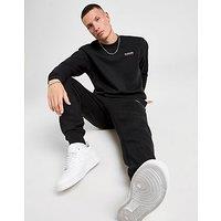 McKenzie Essential Crew Tracksuit - Black - Mens