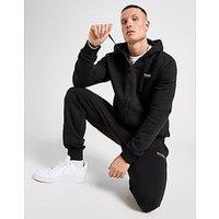 McKenzie Essential Full Zip Hooded Tracksuit - Black - Mens