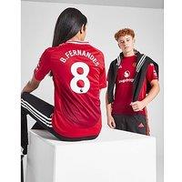 adidas Manchester United 24/25 Fernandes #8 Home Shirt JR - Red
