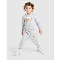 Nike Club Chenille Crew Tracksuit Infant - Grey