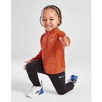 Nike Pacer 1/4 Zip Tracksuit Infant - Black