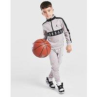 Jordan Poly 1/4 Zip Tracksuit Children - Grey