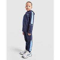 Under Armour Poly Colour Block 1/4 Zip Tracksuit Children - Blue