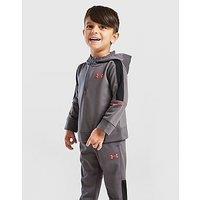 Under Armour Poly Colour Block 1/4 Zip Tracksuit Infant - Black