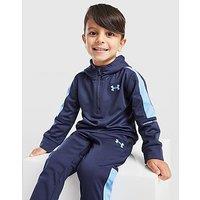 Under Armour Poly Colour Block 1/4 Zip Tracksuit Infant - Blue