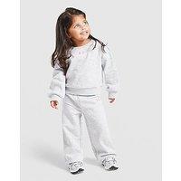 Under Armour Girls' Crew Wide Leg Tracksuit Infant - Grey - Kids