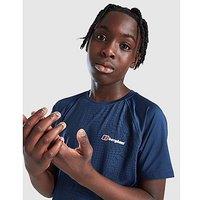 Berghaus All Over Print Grid T-Shirt Junior - Blue