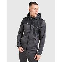 McKenzie Nitro Poly Full Zip Hoodie - Grey - Mens