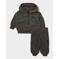 Jordan Polar Fleece Overhead Tracksuit Infant - Grey - Kids