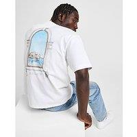 Belier Arch Boat Graphic T-Shirt - Wht - Mens