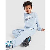 Nike Club Chenille Crew Tracksuit Children - Blue