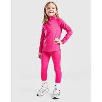 Nike Girls' Swoosh Pacer 1/2 Zip/Leggings Set Children - Pink - Kids