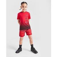 Jordan Jumpman Shot T-Shirt/Shorts Set Children - Red