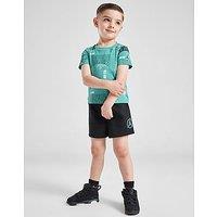 Jordan Beyond All Over Print T-Shirt/Shorts Set Infant - Blue