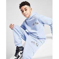 Jordan Stamp Hoodie Junior - Blue