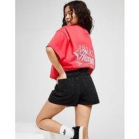 Unlike Humans High-Rise Mom Shorts - Black - Womens