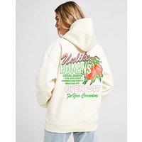 Unlike Humans Peach Overhead Hoodie - brown - Womens