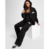 Unlike Humans Bubble Wide Leg Joggers - Black - Womens