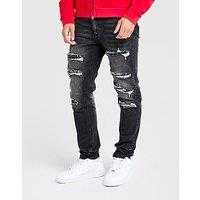 Supply & Demand Paze Slim Ripped Jeans - Blue - Mens