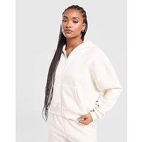 DAILYSZN Cropped Hoodie - Cream - Womens