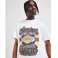 Mitchell & Ness NBA LA Lakers Champions T-Shirt - White - Mens