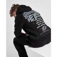 Supply & Demand Chrome Star Overhead Hoodie Junior - Black