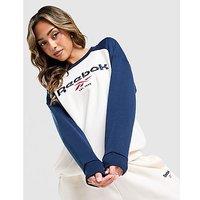 Reebok Retro Crew Sweatshirt - White - Womens