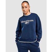 Reebok Retro Crew Sweatshirt - Dark Blue - Womens