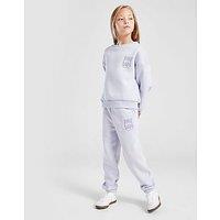 Pink Soda Sport Girls' Crew Tracksuit Children - Purple