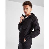 Zavetti Canada Revosso Woven Full Zip Hoodie Junior - Black