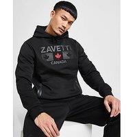 Zavetti Canada Cirico Overhead Hoodie - Black - Mens