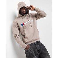 Berghaus Over The Head Logo Hoodie - brown - Mens