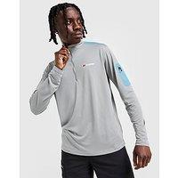 Berghaus Explorer 1/4 Zip Top - Grey - Mens