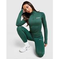 Berghaus Tech 1/4 Zip Top - Green - Womens