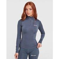 Berghaus Tech 1/4 Zip Top - Blue - Womens