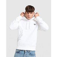 Fred Perry Oversized Laurel Wreath Hoodie - White - Mens