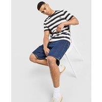 Fred Perry Fine Stripe T-Shirt - White - Mens