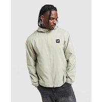 Fred Perry Badge Woven Jacket - Green - Mens