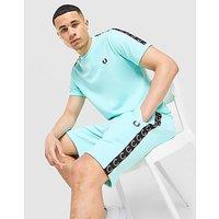 Fred Perry Tape Shorts - Green - Mens