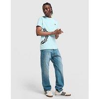Fred Perry Side Logo T-Shirt - Blue - Mens