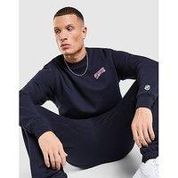 Billionaire Boys Club Small Logo Crew Sweatshirt - Blue - Mens