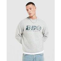 Billionaire Boys Club Camo Crew Sweatshirt - Grey - Mens