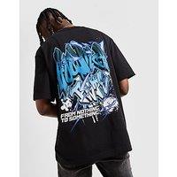 Hoodrich Wall Art T-Shirt - Black - Mens