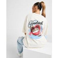 Hoodrich Grillz Boyfriend T-Shirt - white - Womens