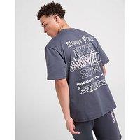 Hoodrich Stamp Tag Oversized T-Shirt - Grey - Mens