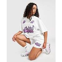 Hoodrich Erupt Poly Shorts - White - Womens
