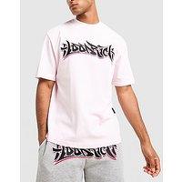 Hoodrich Graffiti T-Shirt - Pink - Mens